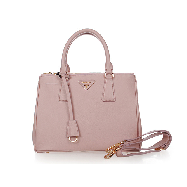 2013 Prada Classic Saffiano Tote Bag 1786 in Light pink