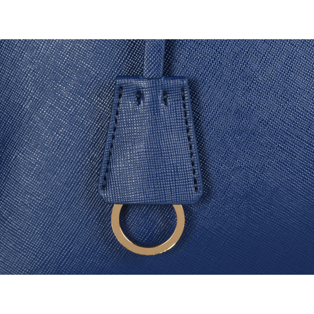 2013 Prada Saffiano Leather 33CM Two Handle Bag 0812 in Royal blue