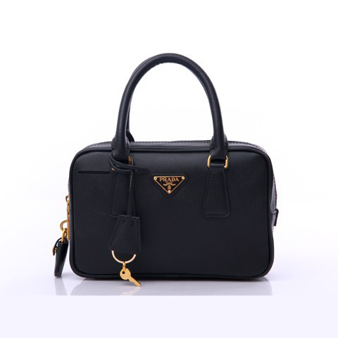 2013 Prada Saffiano Leather Bag BN1113 in Black