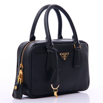 2013 Prada Saffiano Leather Bag BN1113 in Black