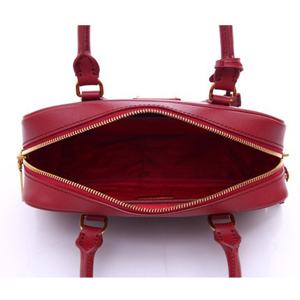 2013 Prada Saffiano Leather Bag BN1113 in Claret