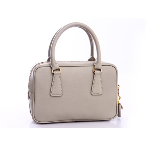 2013 Prada Saffiano Leather Bag BN1113 in Light gray