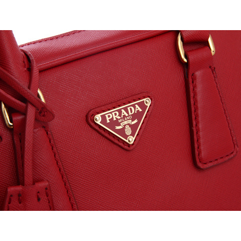 2013 Prada Saffiano Leather Bag BN1113 in Red