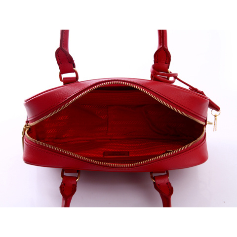 2013 Prada Saffiano Leather Bag BN1113 in Red