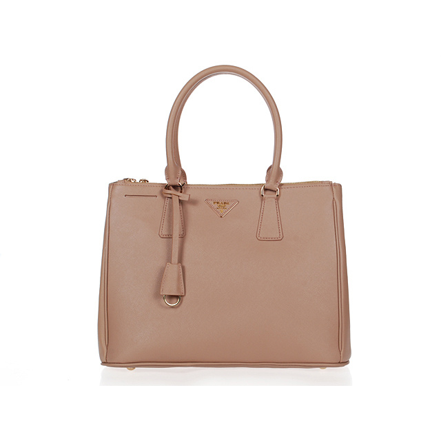 2013 Prada Saffiano Leather Tote Bag 1801 in Apricot