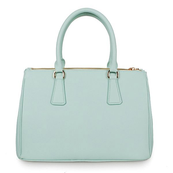 2013 Prada Saffiano Leather Tote Bag 1801 in Light green