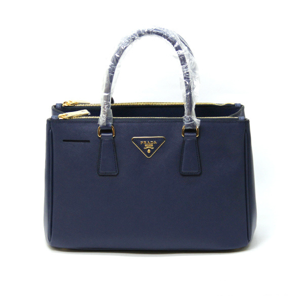 2013 Prada Saffiano Leather Tote Bag 1801 in Royal blue