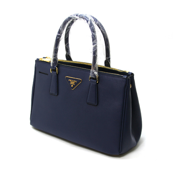 2013 Prada Saffiano Leather Tote Bag 1801 in Royal blue