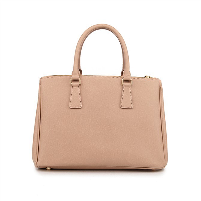 2013 Prada Saffiano Leather Tote Bag 2274 in Bare Pink