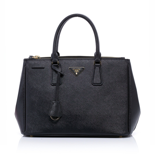 2013 Prada Saffiano Leather Tote Bag 2274 in Black