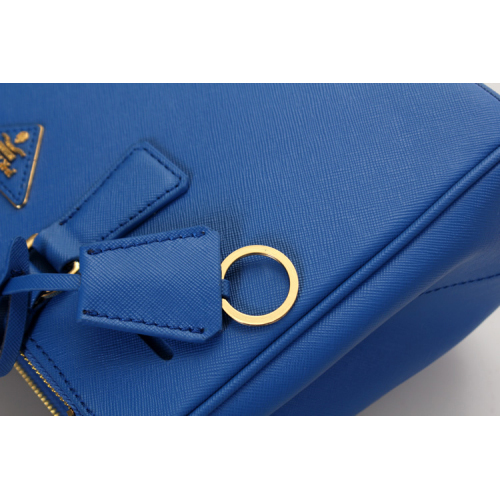 2013 Prada Saffiano Leather Tote Bag 2274 in Blue