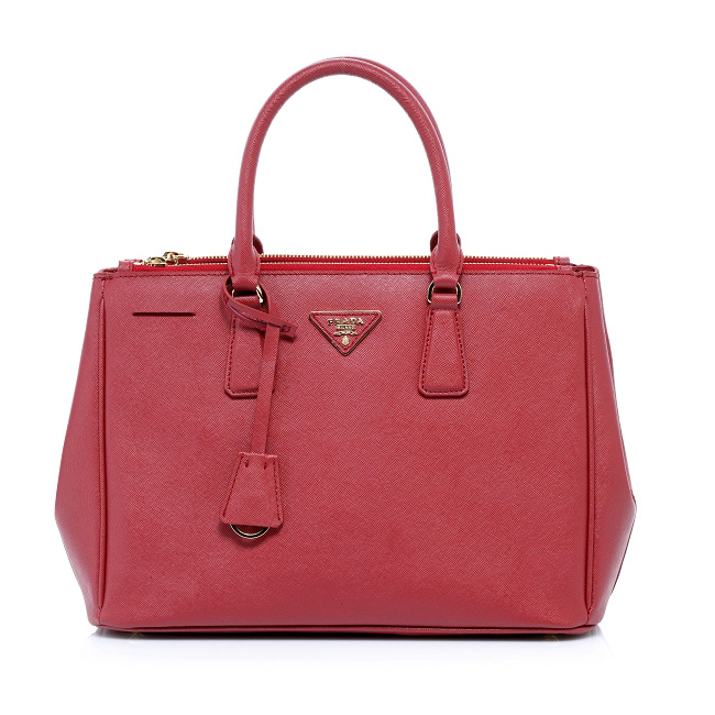 2013 Prada Saffiano Leather Tote Bag 2274 in Flame