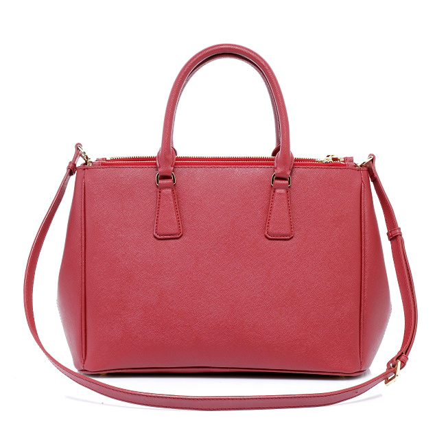 2013 Prada Saffiano Leather Tote Bag 2274 in Flame