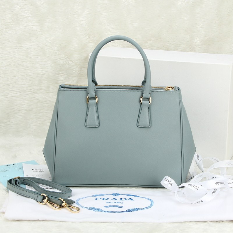 2013 Prada Saffiano Leather Tote Bag 2274 in Grey