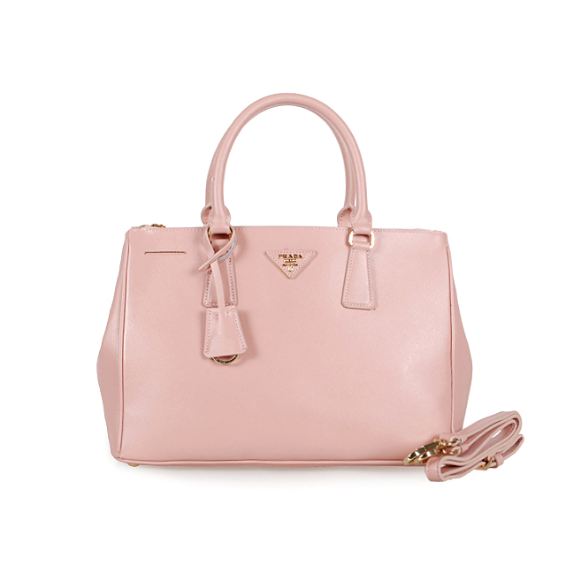 2013 Prada Saffiano Leather Tote Bag 2274 in Light pink