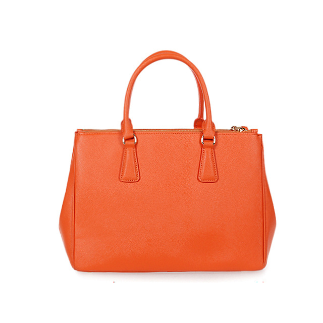 2013 Prada Saffiano Leather Tote Bag 2274 in Orange