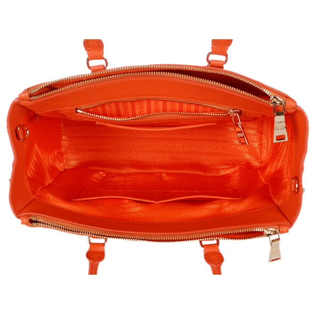 2013 Prada Saffiano Leather Tote Bag 2274 in Orange