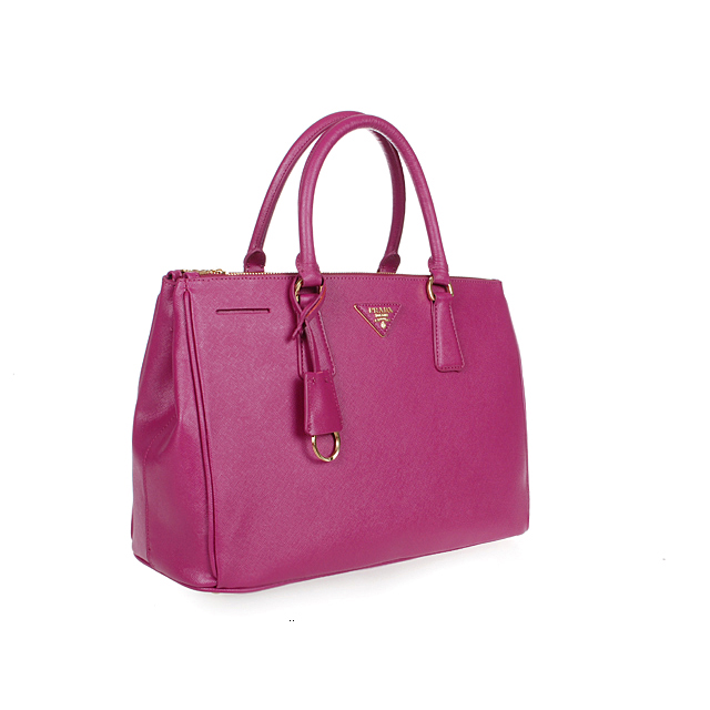 2013 Prada Saffiano Leather Tote Bag 2274 in Palevioletred