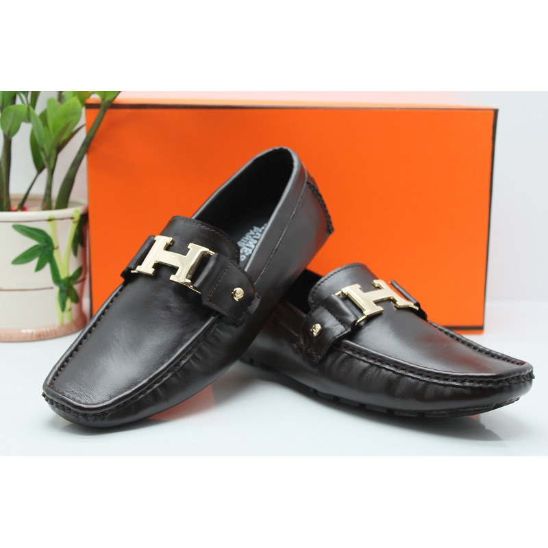 2013 winter hermes men shoes