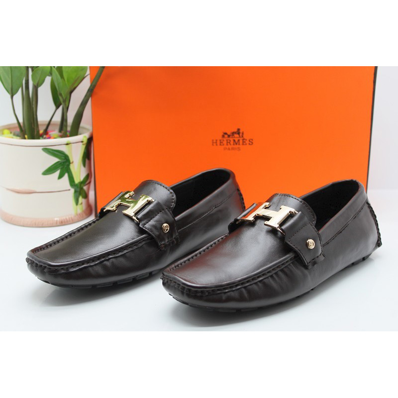 2013 winter hermes men shoes