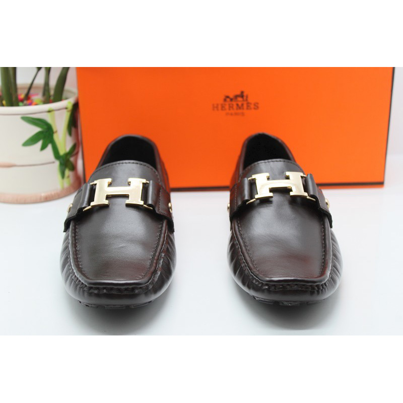 2013 winter hermes men shoes