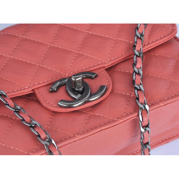 2014 Chanel Classic Flap Bag Original Leather A91101 Rose