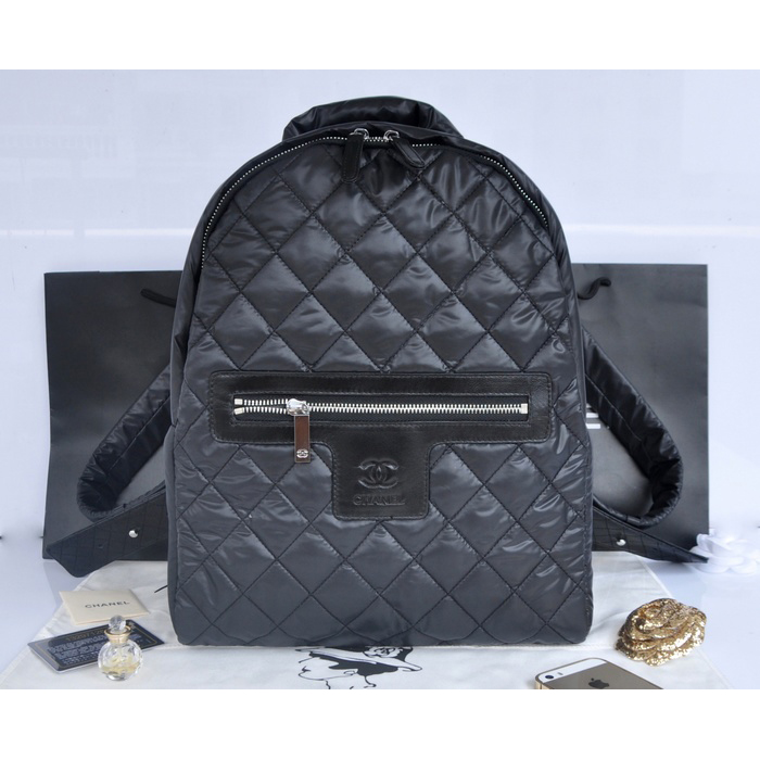 2014 Chanel Coco Cocoon Backpack A90360 Black