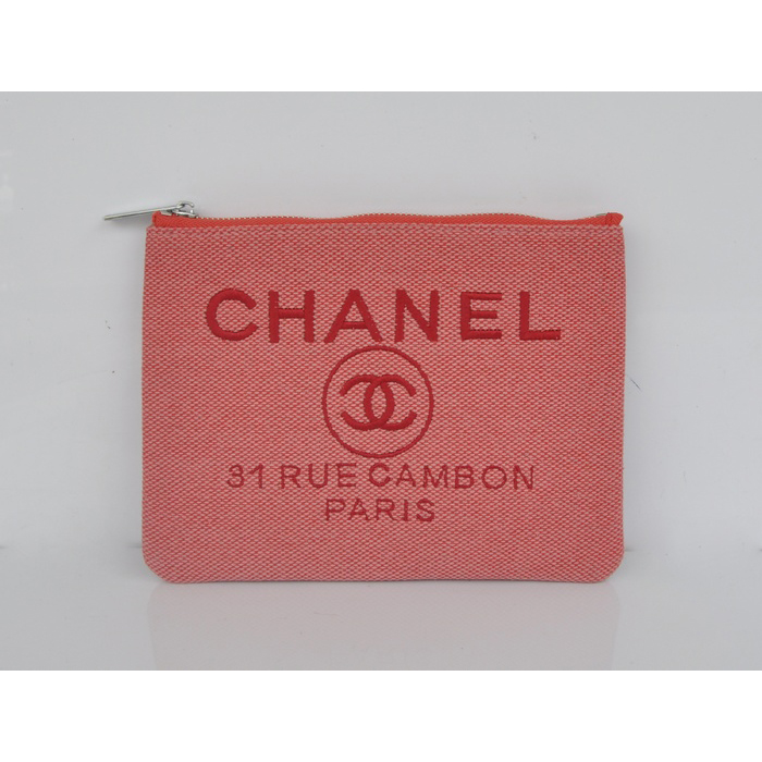 2014 Chanel Medium Canvas ipad mini Clutch bag A80118 Rose