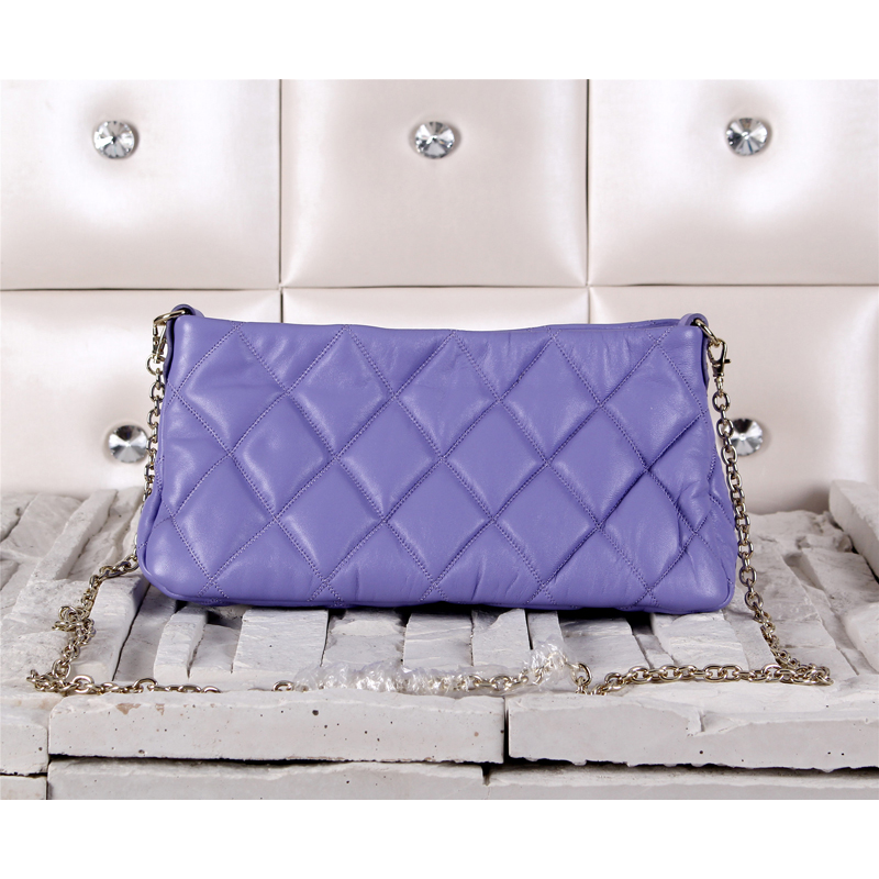 2014 Chanel Shoulder Bag Sheepskin Leather A11048 Lavender