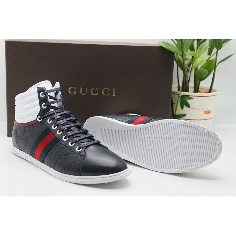 2014 Gucci men high shoes