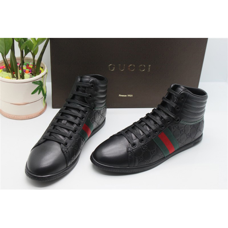 2014 Gucci men high shoes