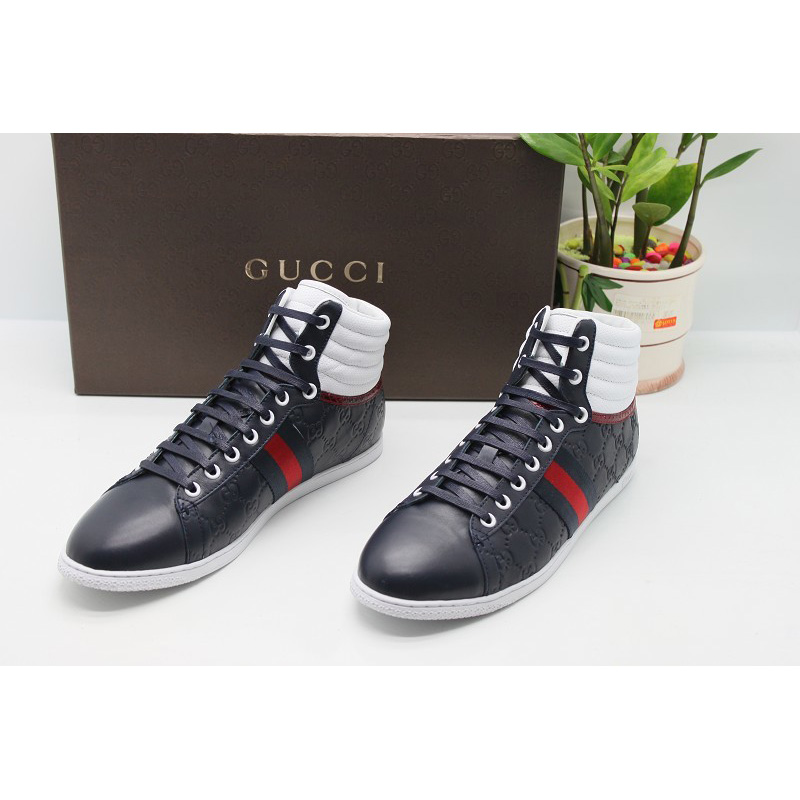 2014 Gucci men high shoes