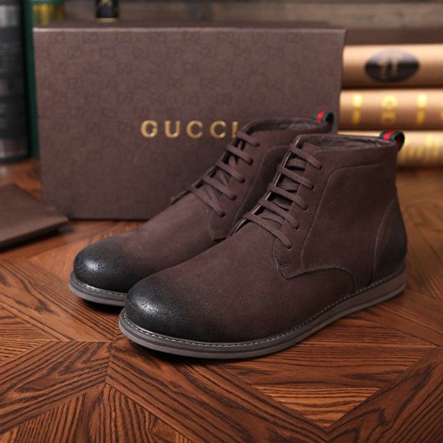 2014 Gucci men short boots