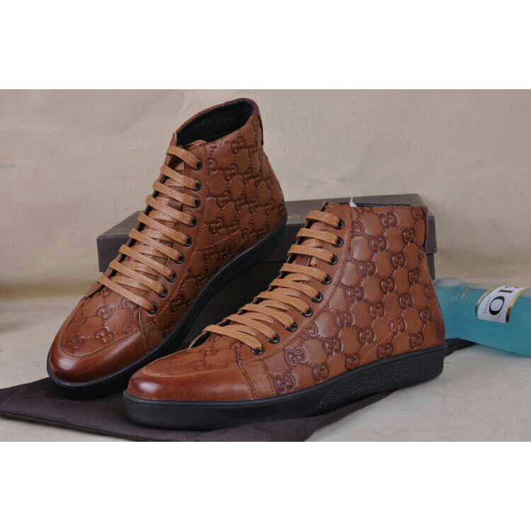 2014 Gucci men short boots