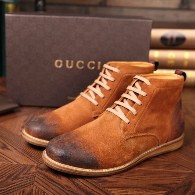 2014 Gucci men short boots