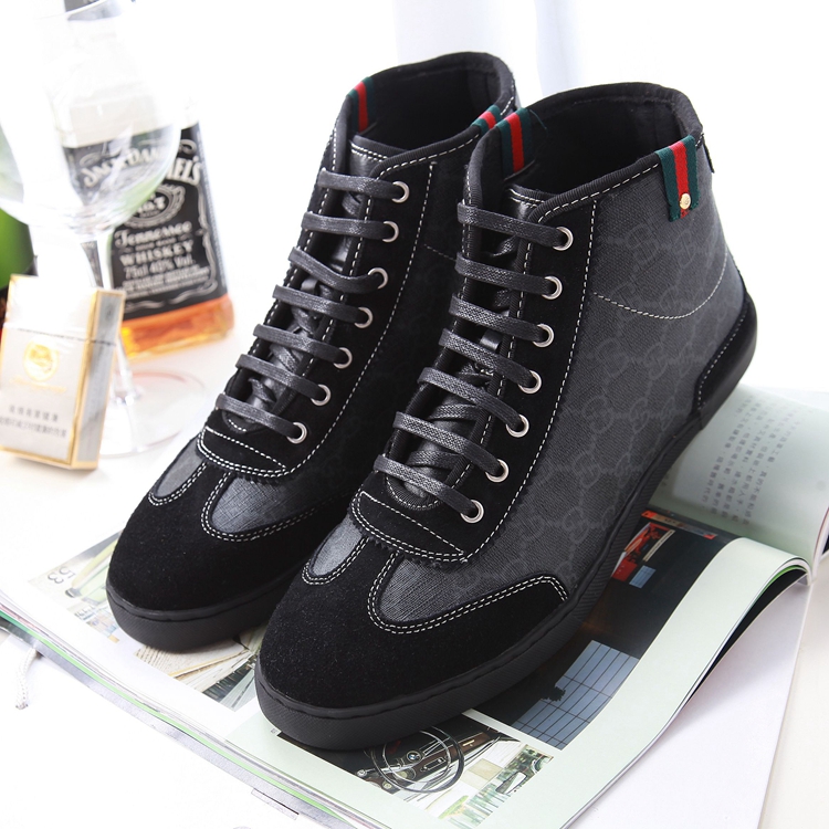 2014 Gucci men short boots