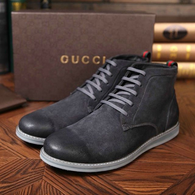 2014 Gucci men short boots