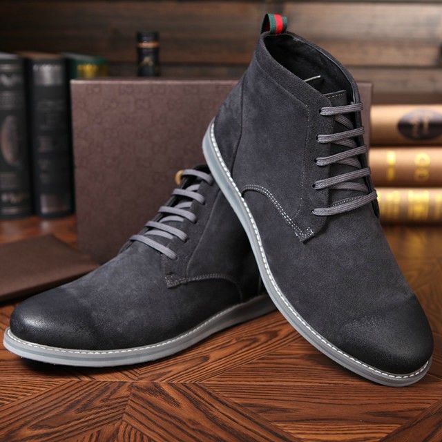 2014 Gucci men short boots