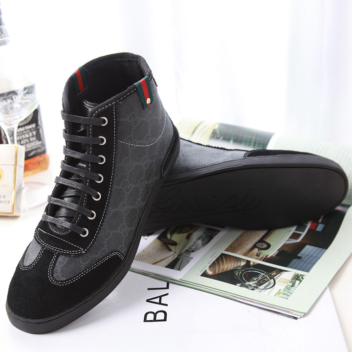 2014 Gucci men short boots