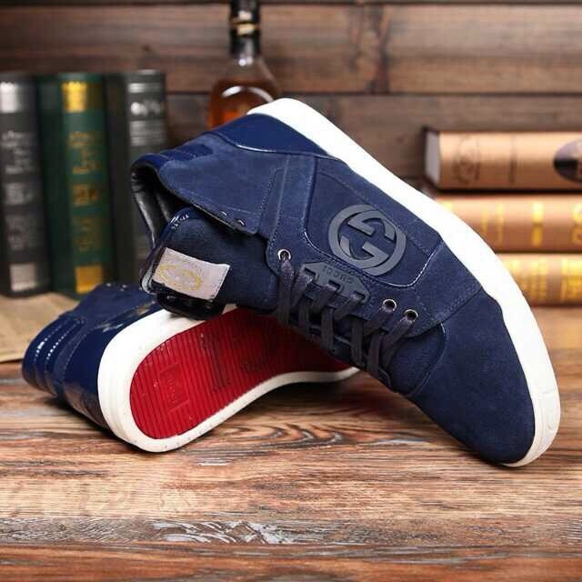 2014 Gucci men short boots