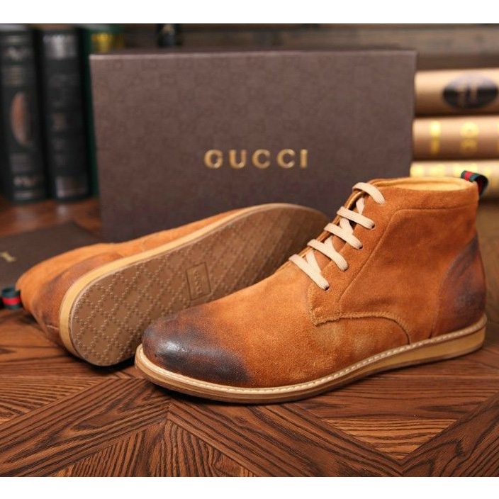 2014 Gucci men short boots