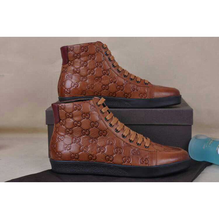 2014 Gucci men short boots