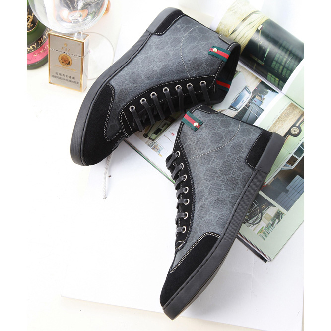 2014 Gucci men short boots