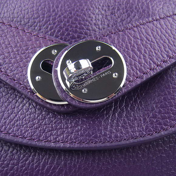 2014 Hermes Lindy 34CM togo leather lindy bag Purple H1056