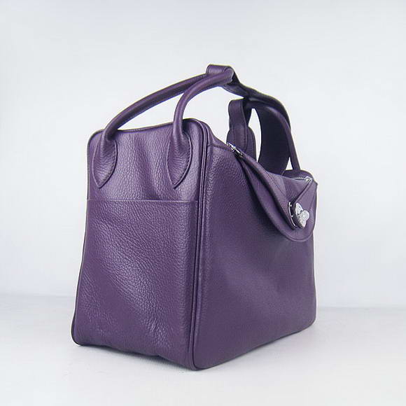 2014 Hermes Lindy 34CM togo leather lindy bag Purple H1056