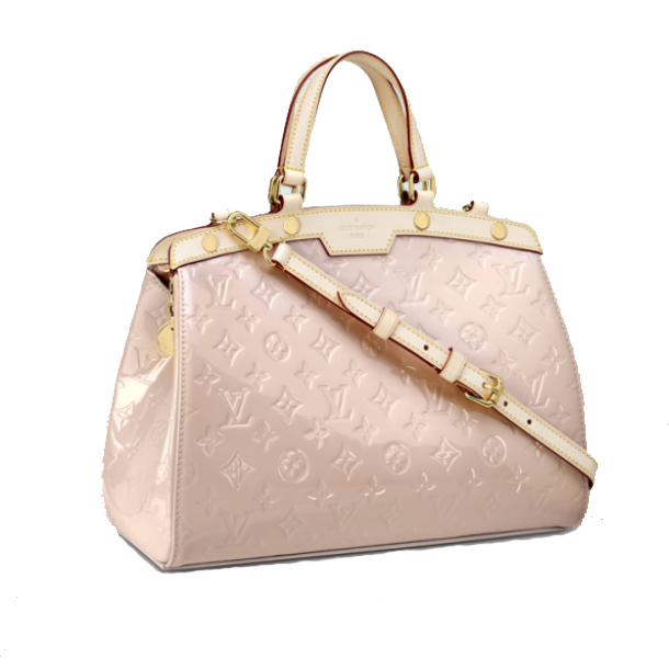 2014 Louis Vuitton Brea MM LG MONOGRAM VERNIS M90068