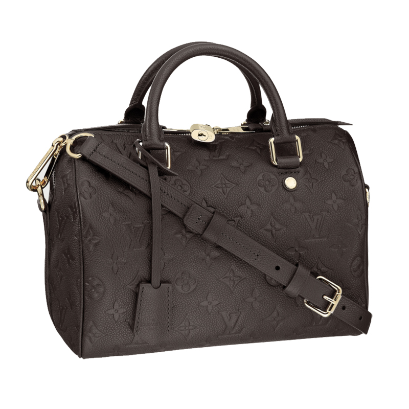 2014 Louis Vuitton Speedy Bandouliere 25 LG MONOGRAM EMPREINTE M40761