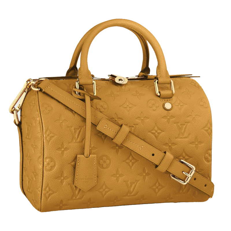 2014 Louis Vuitton Speedy Bandouliere 25 LG MONOGRAM EMPREINTE M40904