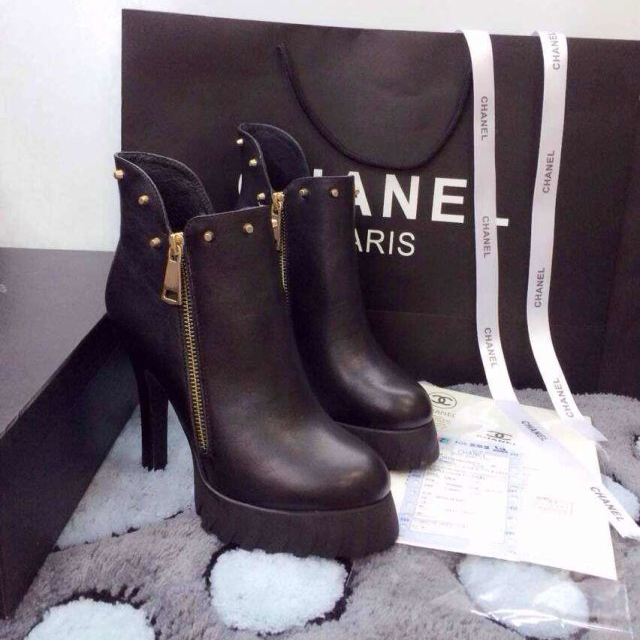 2014 New Arrivals Chanel Winter Short Boots