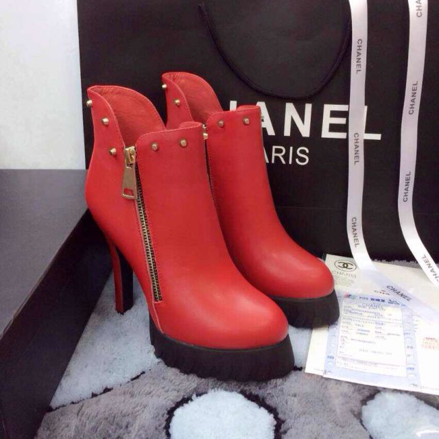 2014 New Arrivals Chanel Winter Short Boots